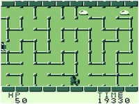 une photo d'Ã©cran de The Tower of Druaga sur Nintendo Game Boy